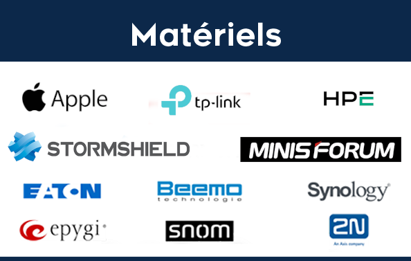 Image des fabricants de matériel vendu par Carpe Diem